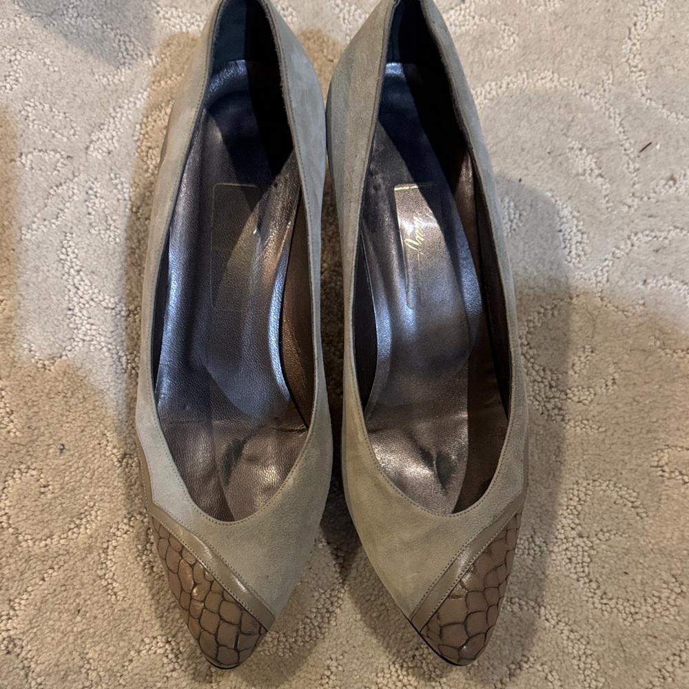 Amalfi Beige and Brown Women's Shoes